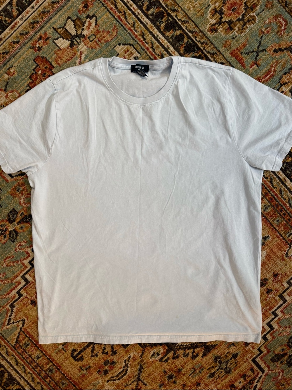 Men’s Forever21 Light Blue Crewneck T-Shirt